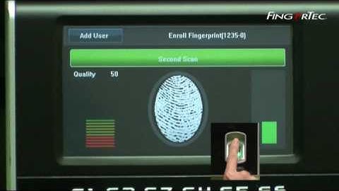 Face ID 2 - Administrator Enrollment Using Fingerprint Only