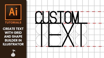 Create Custom Text With a Grid in Illustrator