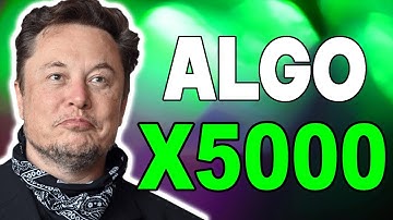 ALGORAND WILL X5000 AFTER THIS NEWS? - ALGO PRICE FORECAST 2023 - 2025