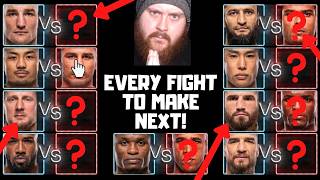 Sean Strickland's Next Fight? Every Fight To Make After UFC 328 Chimaev vs Strickland