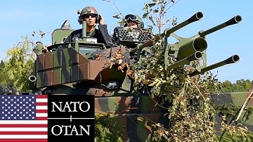 US Army in Europe. Large-scale NATO military exercises in Germany.