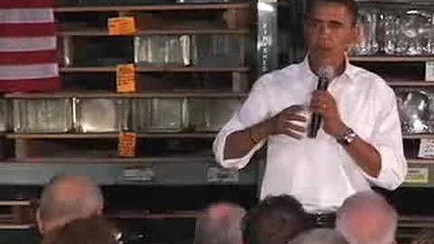 Barack Obama in Duryea, PA