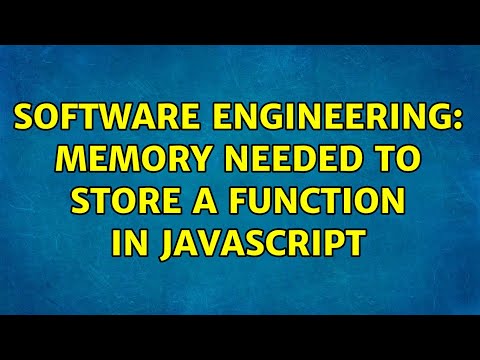 Software Engineering: memory