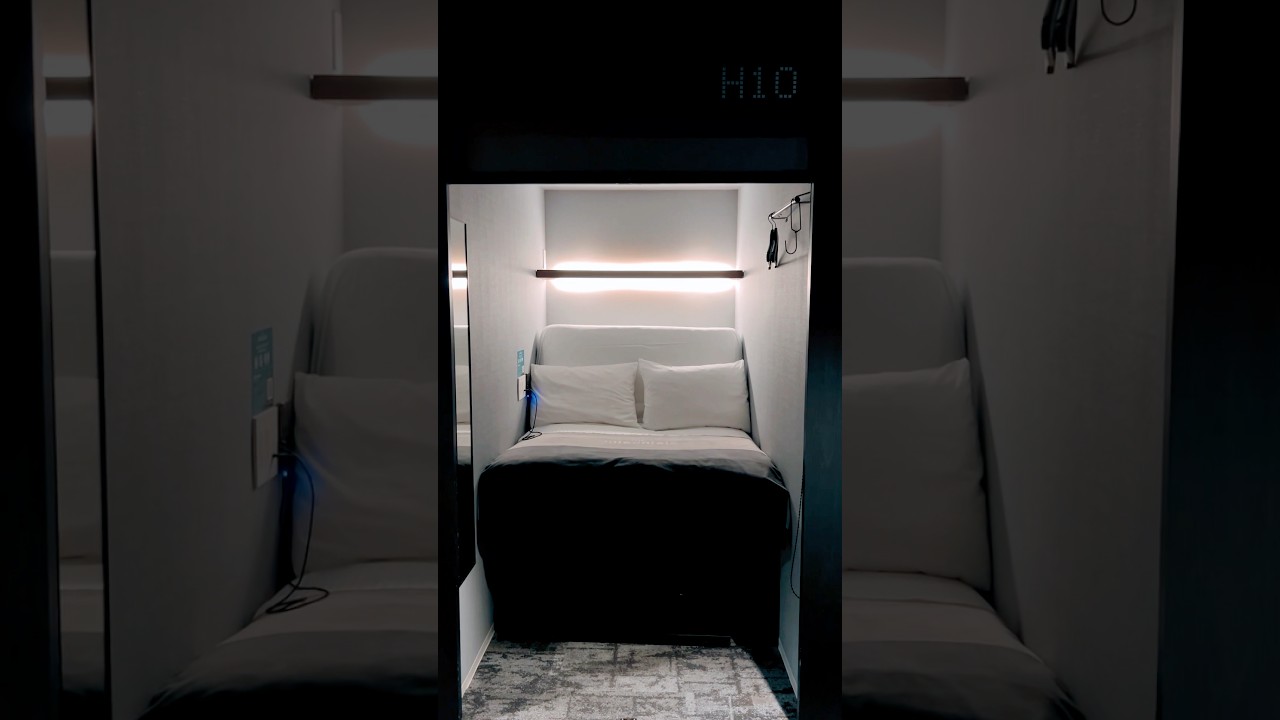 The COOLEST capsule hotel in Kyoto! at The Millennials 