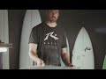Sd pro  high performance shortboard with clint preisendorfer  rusty surfboards