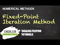 Root Finding - Fixed-Point Iteration Method | Numerical Methods (🇵🇭 Tagalog 🇵🇭)