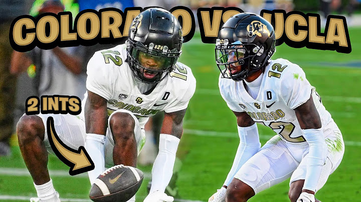 TRAVIS HUNTER GOES OFF FOR 2 INTS (UCLA GAME)