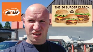 A&W's '56 Mama Burger!