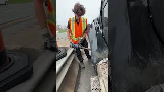 Live Lane Highway Tire Repair!