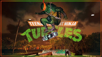 Michelangelo Shreds 🤢🍊 TMNT Skateboarding • Raw Gameplay • Unreal Engine 4