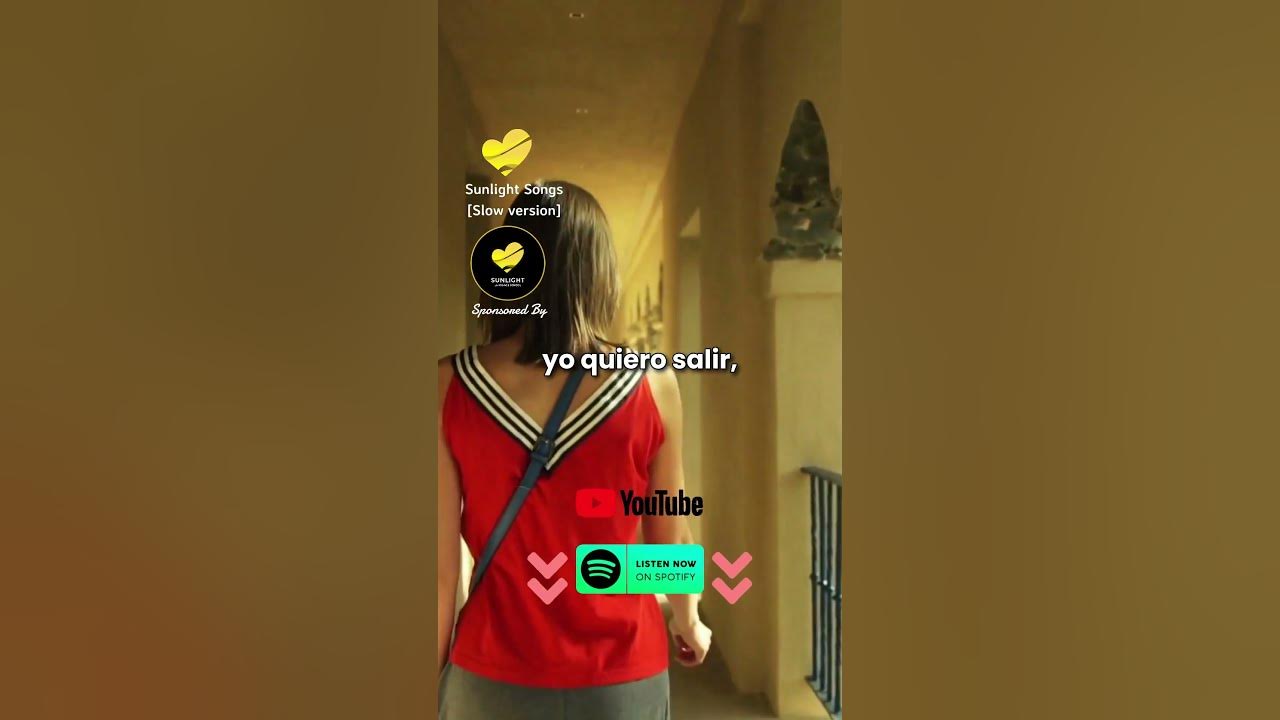 🇪🇸 LEARN SPANISH WITH MUSIC 2024 (Level A1) - Quiero vivir [Slow Ver.] by Sunlight Songs #shorts