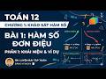 Toán 12 - 2k9 xps - Chương 1: Khảo sát hàm số - Bài 1: Hàm số đơn điệu - Phần 1 #toan12 #2k9 #xps