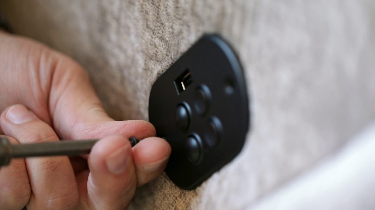 Replacing Round Fixed 4 Button with USB - YouTube