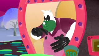 Pete Making Mickey Ang Goofy Pay - Color Ripple Effect With Transition