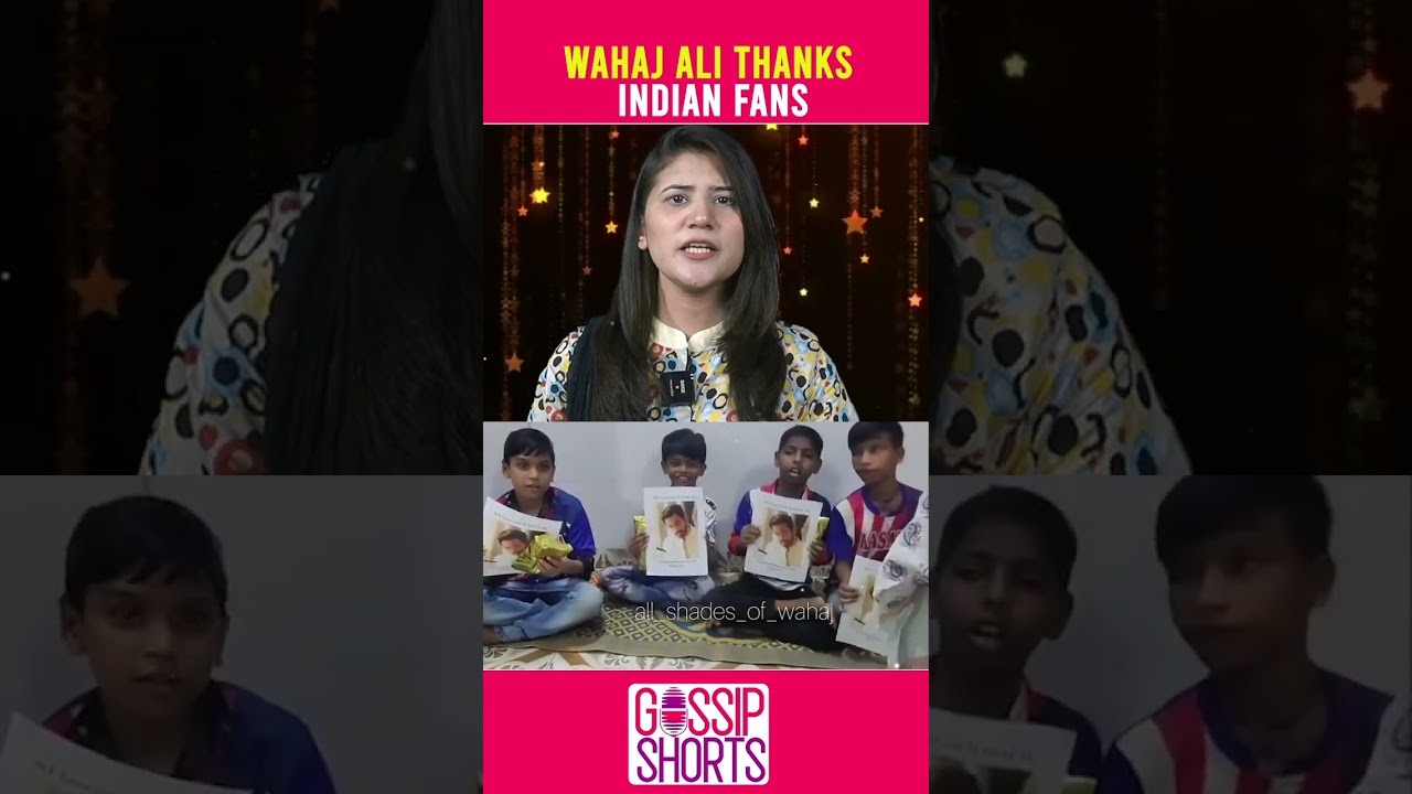 Wahaj Ali Thanks Indian Fans #viral