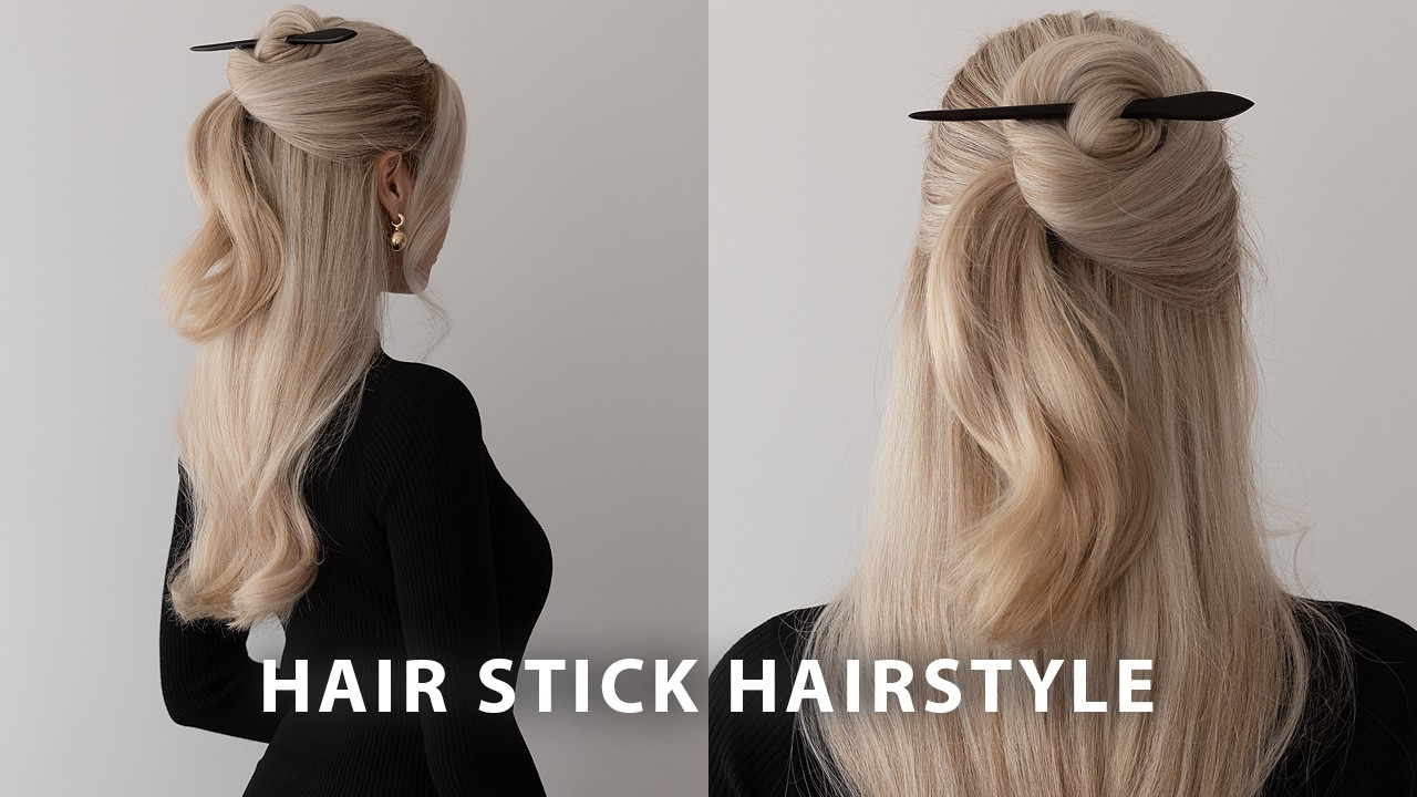 Women Vintage Wooden Flower Hair Forks Girl Hair Stick Chinese Tassel Step  Shake | eBay