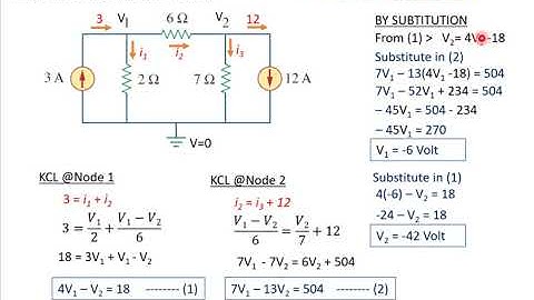 Practice Problem 3.1 - Nodal Analysis
