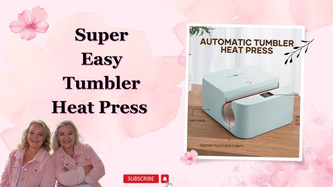 HTVRONT Auto Heat Press Product Review - Michelle's Party Plan-It