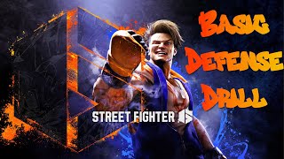 Street Fighter 6 Basic Defense Drill