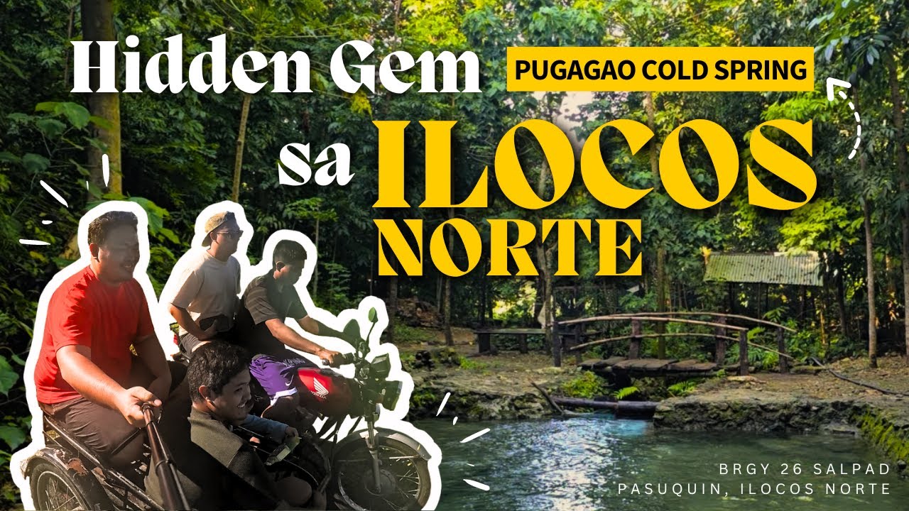 Pugagao Cold Spring | Ilocos Norte’s Hidden Paradise sa Pasuquin A must visit!
