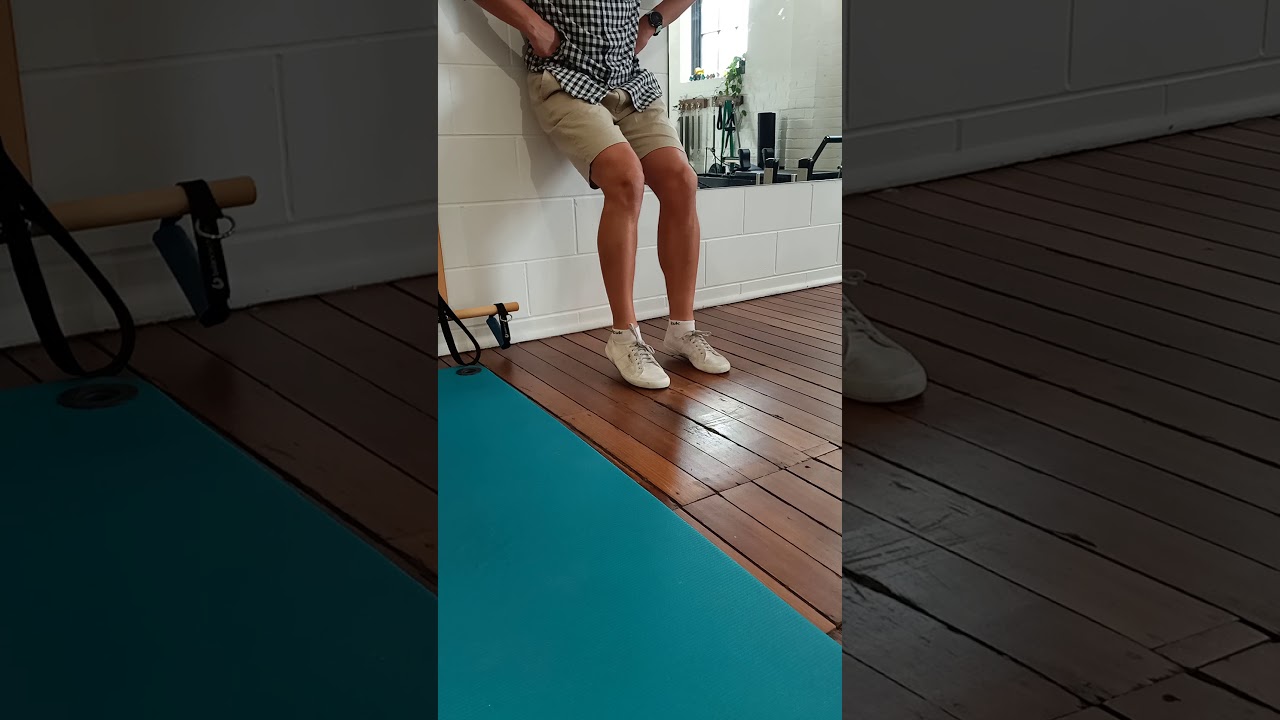 soleus wall squat.bilateral. YouTube