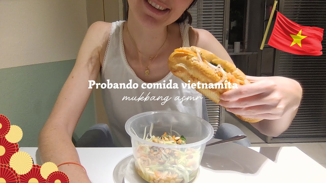 Me moría de hambre 🍲 ASMR Mukbang | 𝘊𝘰𝘮𝘪𝘥𝘢 𝘷𝘪𝘦𝘵𝘯𝘢𝘮𝘪𝘵𝘢