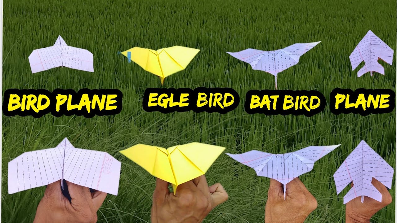 How to make origami paper bird making very easy/paper bird YouTube