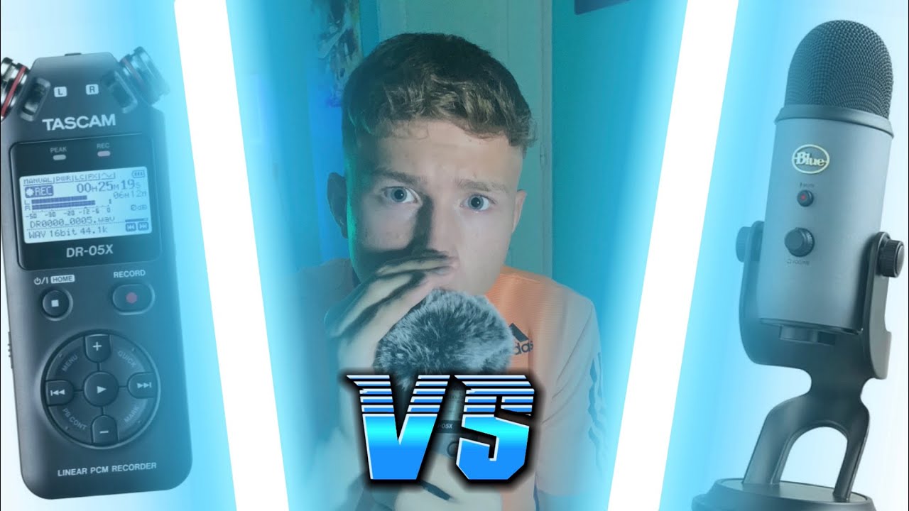 ASMR français / Blue Yeti VS Tascam 🤤😴