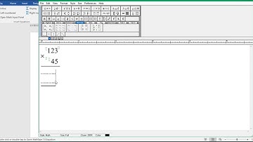 Hướng dẫn đặt tính cộng trừ nhân chia trong Word|Đặt tính theo dòng cột trong Word|Pistol channel