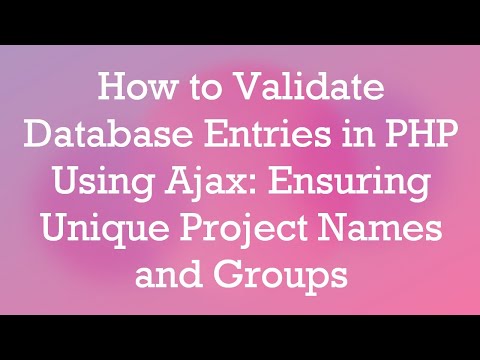 How to Validate