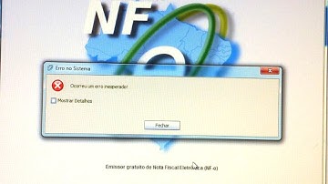 Como Corrigir erro java emissor nota fiscal .