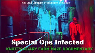 Special Ops Infected Documentary | Knotts Scary Farm
#specialopsinfected #haunt
Enlist and fight the infection! Step into the legacy of Special Ops Infected, a zombie laser tag first person shooter interactive experience by Knotts Scary Farm. From its early days in the vast area of Camp Snoopy to its curtain call in the Mystery Lodge, Special Ops Infected changed the Haunt industry game with innovative and top of the line technology, blending of interactive experiences with scare acting and story telling. Headshots Only! Special Ops Infected 2014-2019.
Special thanks to Rick West and Theme Park Adventure (TPA), who graciously allowed Fractured Compass Productions to use their Knotts Scary Farm coverage for the making of this documentary.
https://www.youtube.com/user/ThemeParkAdventure
Special thanks to Jon Cooke, Jon Asperin, Cody Howe, Paulina Hinojosa, Jim Pearce, Jason Pearce, Delaney Greaves, Vincent Duchetta, Jacque Wynters, Alicia Duckworth, and Nancy Casteneda- without you, this would not have been possible.
https://www.epidemicsound.com/track/0BVzgX2IUT
https://www.epidemicsound.com/track/BP26BafzZF
https://www.epidemicsound.com/track/Fa9rrebUuq
https://www.epidemicsound.com/track/awXUSnNB1G
Please SUBSCRIBE for new videos each week!
Help support future projects by joining us on Patreon: https://www.patreon.com/fracturedcompass/
End Card Song: Strength by Nicole Grant © Nikki G Music Studio
Follow us on Social Media!
Facebook: https://www.facebook.com/fracturedcompassproductions/
Twitter: https://twitter.com/Fract_compass
Instagram: https://www.instagram.com/fracturedcompass/
Email: FracturedCompass@gmail.com Special Ops Infected Documentary | Knotts Scary Farm