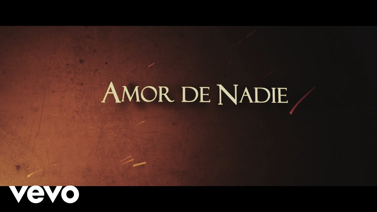 Destino San Javier - Amor de Nadie (Official Lyric Video) Destino San Javier - Amor de Nadie (Official Lyric Video)