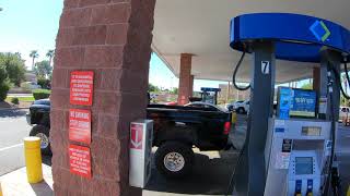 Sam's Club Gas Station and Parking, Yuma, Arizona, 11 October 2019, GX101038