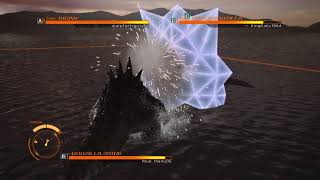 GODZILLA PS4 - Godzilla (2014) vs Gigan vs Spacegodzilla