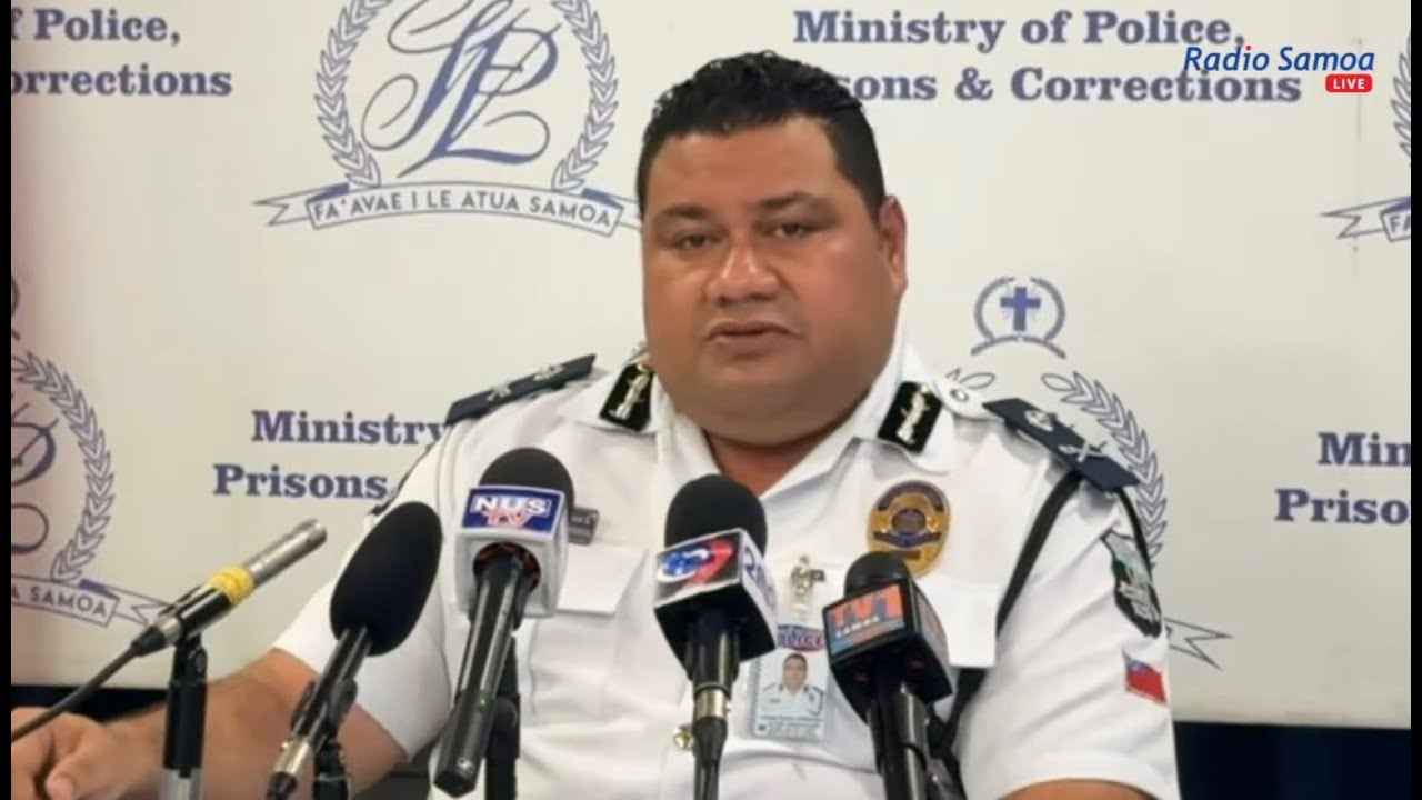 Samoa Police Raid Press Conference -  28/01/26