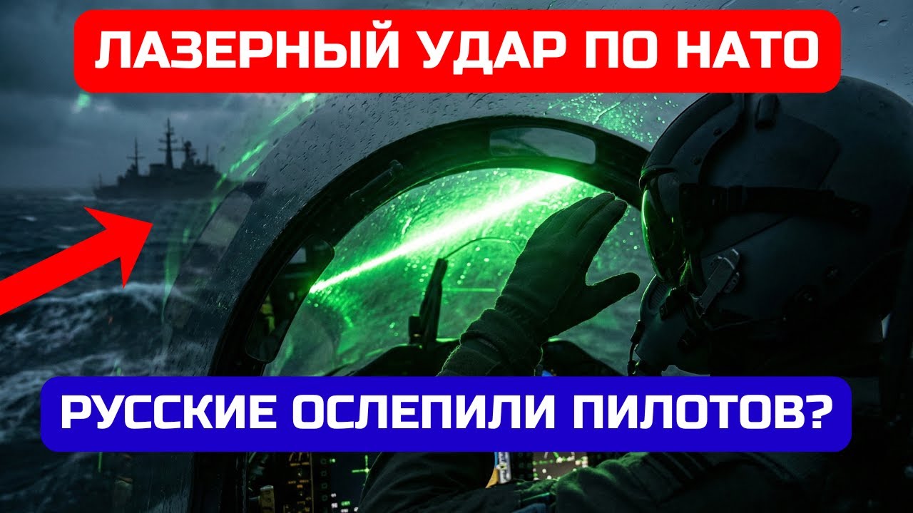 НАЧАЛОСЬ? Русские корабли АТАКОВАЛИ пилотов НАТО лазером в Ла-Манше!