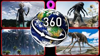 Top 5 Colossal Entities Found on Google Earth! — VR 360°
