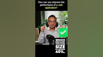 Hoe kun je de prestaties van een webapplicatie verbeteren?