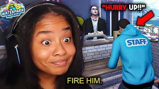 These Workers are USELESS... | Waterpark Simulator [2]
