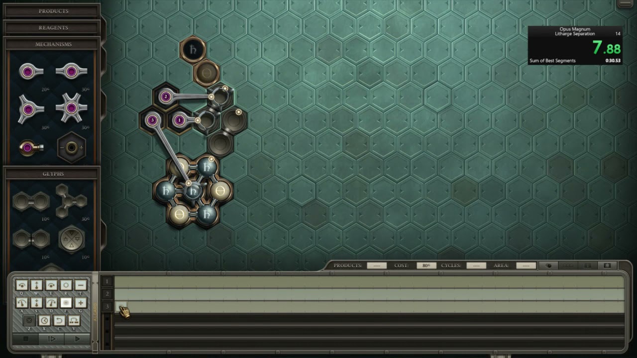 Litharge Separation - 27.56 (Opus Magnum Individual Level Speedrun)