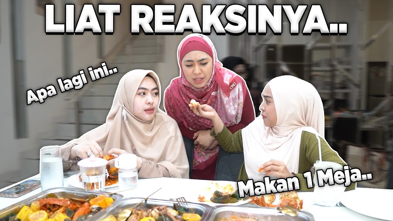AKHIRNYA MAKAN BARENG SEMEJA SAMA KAKAK-KAKAK KU..❤️