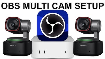 OBS STUDIO MULTI-CAM SETUP! OBSBOT TINY 2 CAMERAS, IPHONE and MAC MINI Prime Day &Tiny 2