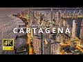 Cartagena colombia  in 4k ultra 60fps by drone