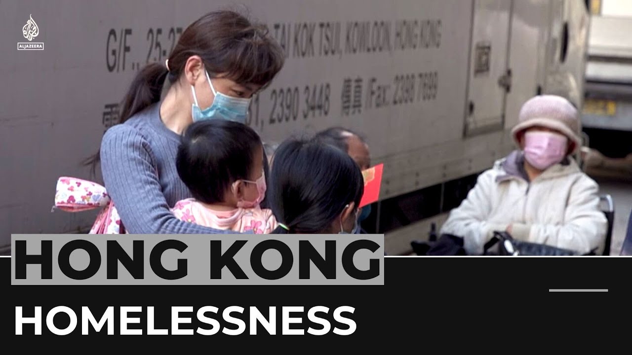 Hong Kong homelessness rates rise due to inflation YouTube