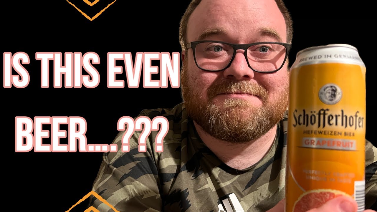 Schöfferhofer Hefeweizen Beer And Grapefruit mix 2.5 ABV German beer