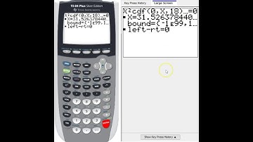Finding Chi-square critical values with the TI-84