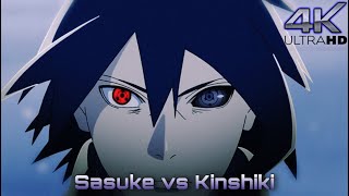 Sasuke vs Kinshiki 4K [Animación Remasterizada]