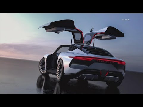 DeLorean unveils first look at Alpha 5 EV being built in Texas