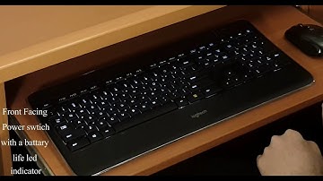 Logitech K800 Illuminated unboxing and review